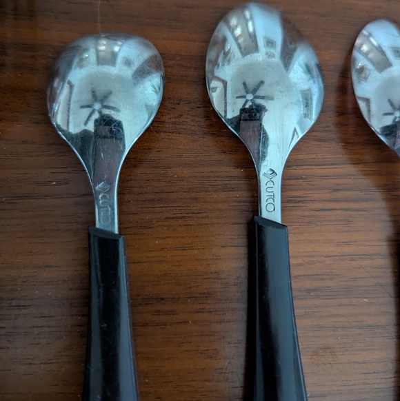 Vintage Cutco Classic Black Handle Place Setting Flatware Spoons Forks Pre Owned - Picture 5 of 6